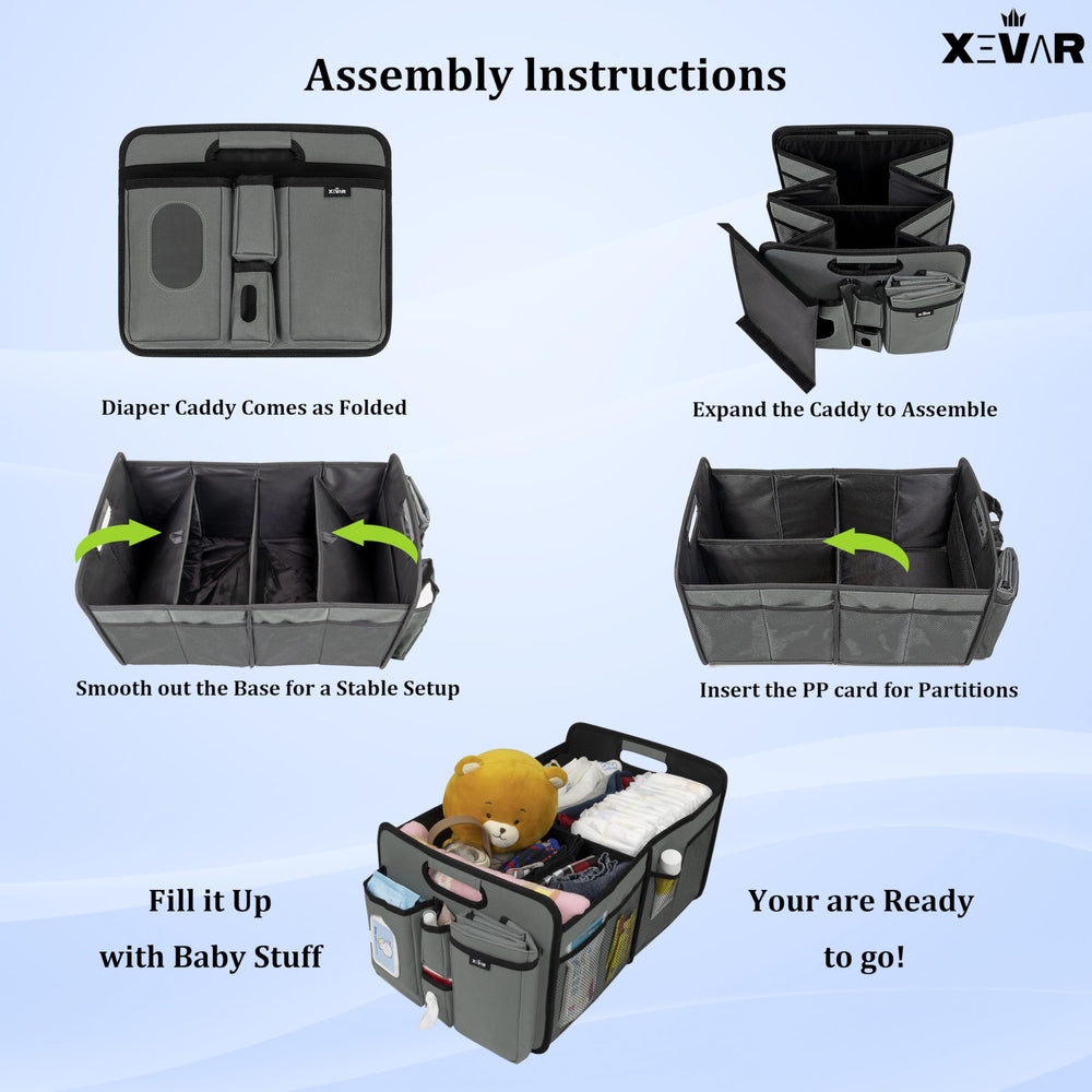 XEVAR collapsible design enables easy storage during travel