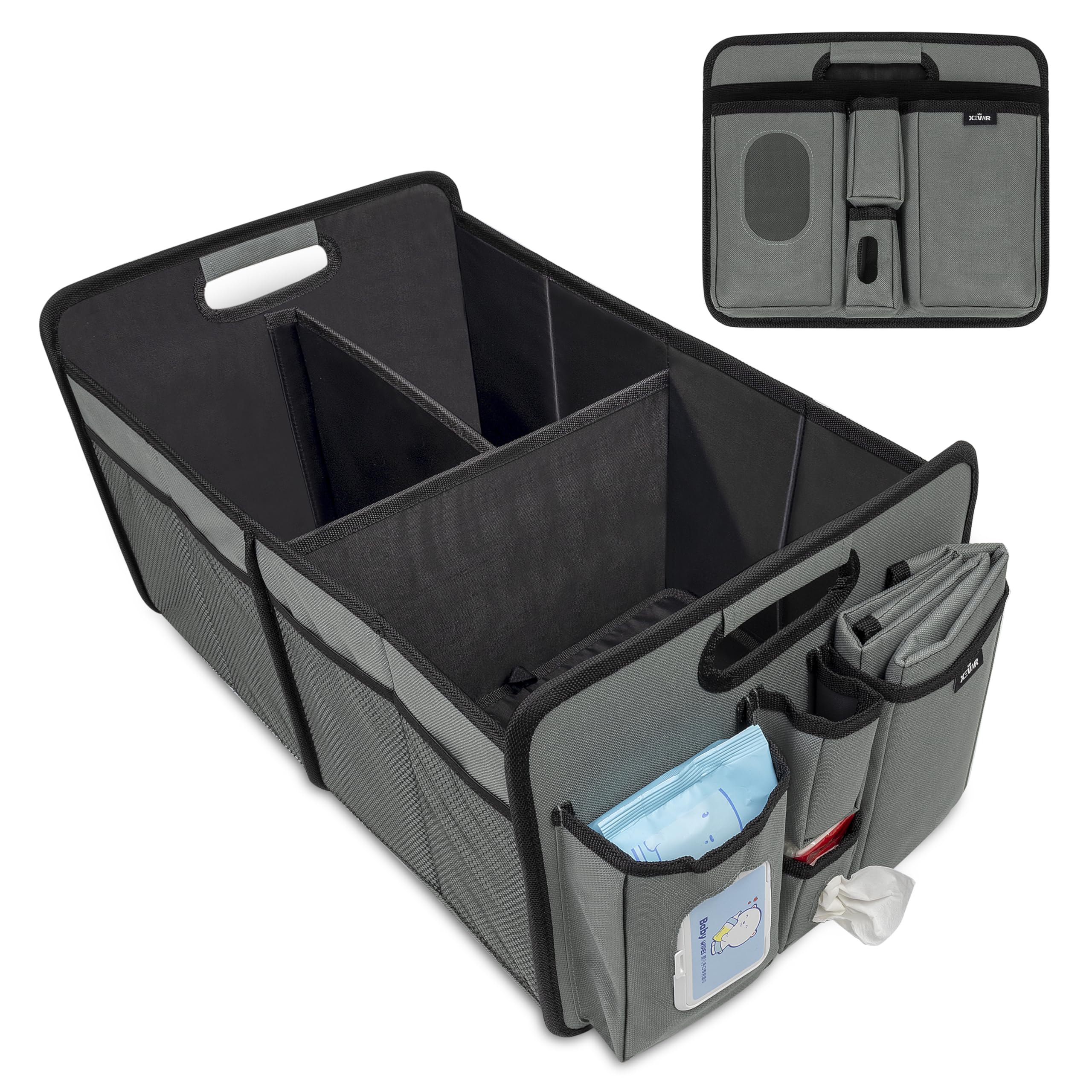 XEVAR waste bag pocket helps maintain hygiene on the go