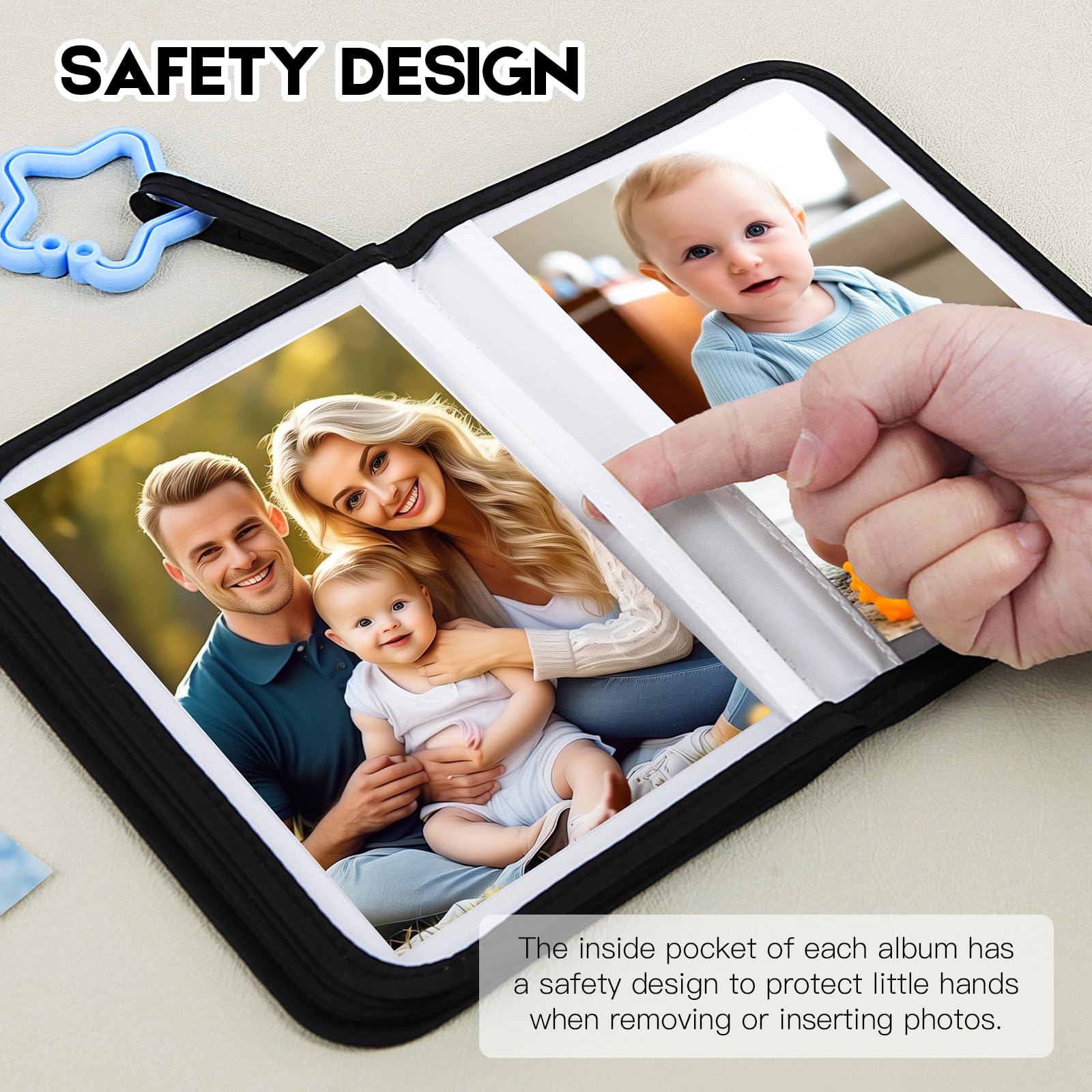 Xfveiwoo safety mirror on last page encourages safe self-exploration