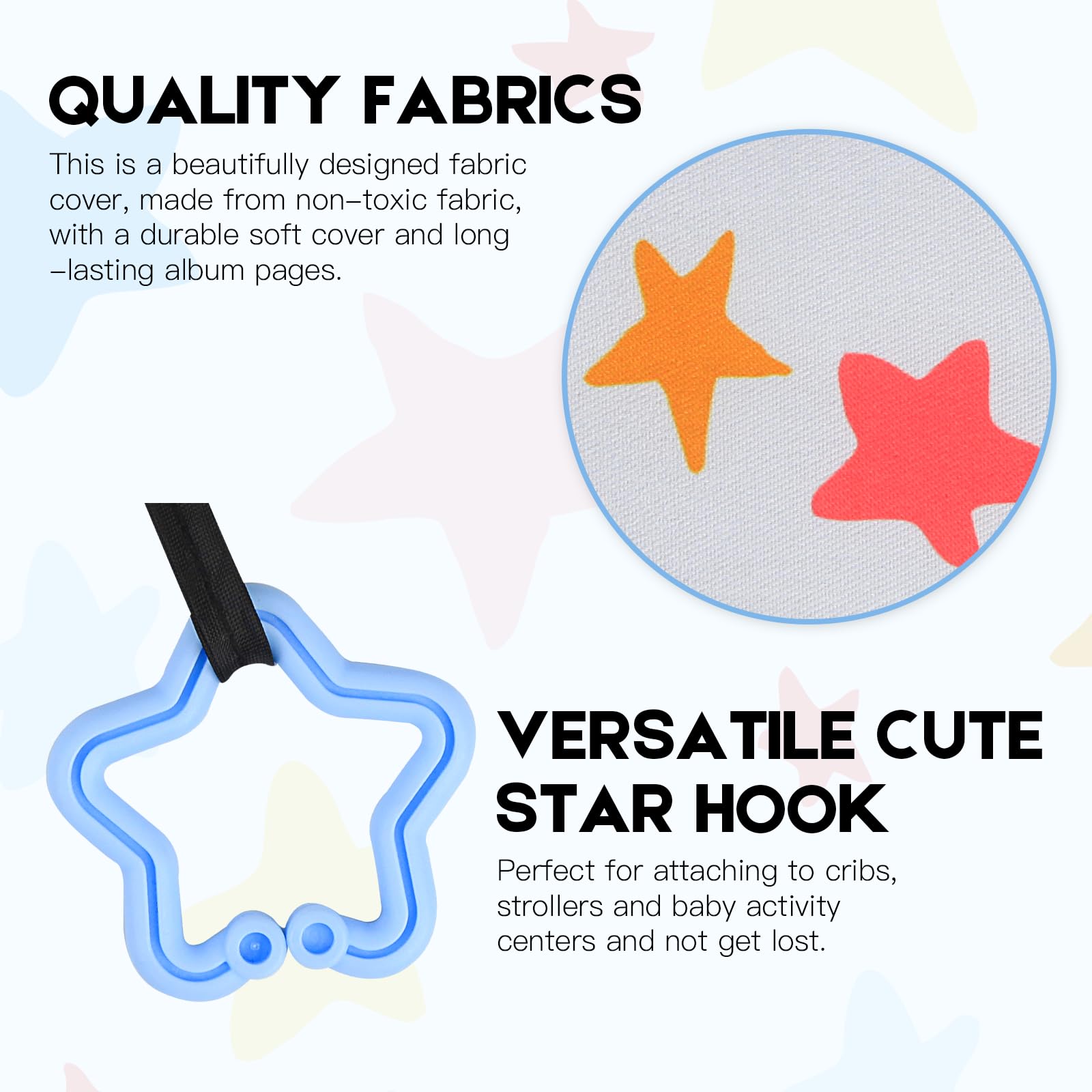 Xfveiwoo clear pockets protect photos and are easy to insert