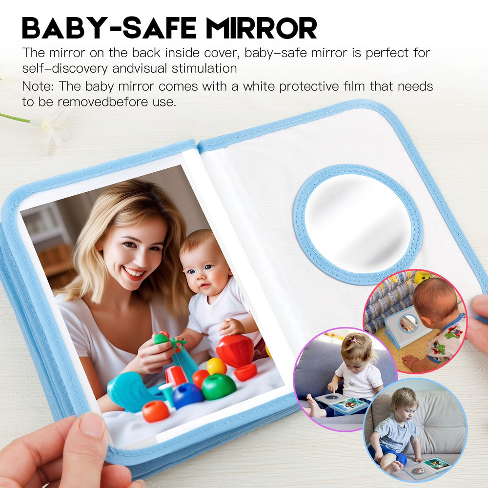 Xfveiwoo compact size fits little hands for easy photo keeping.