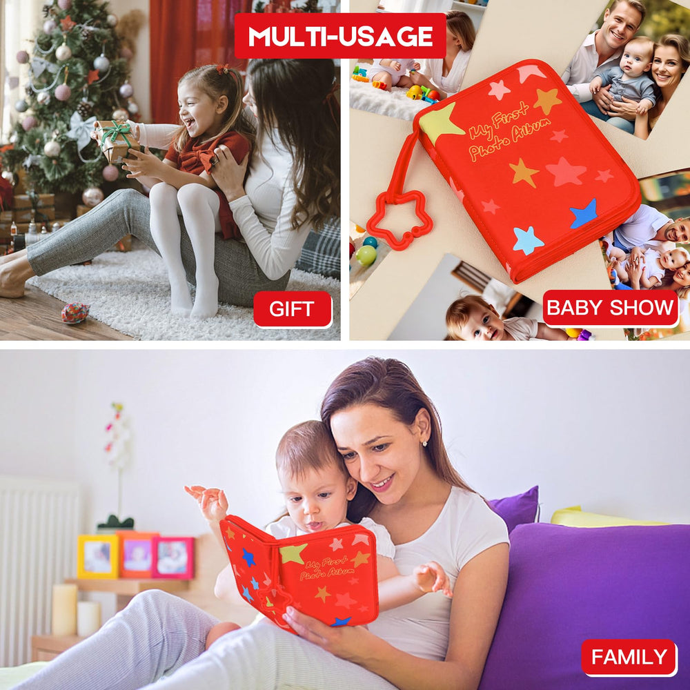 Xfveiwoo gift-worthy album for baby showers and milestones.