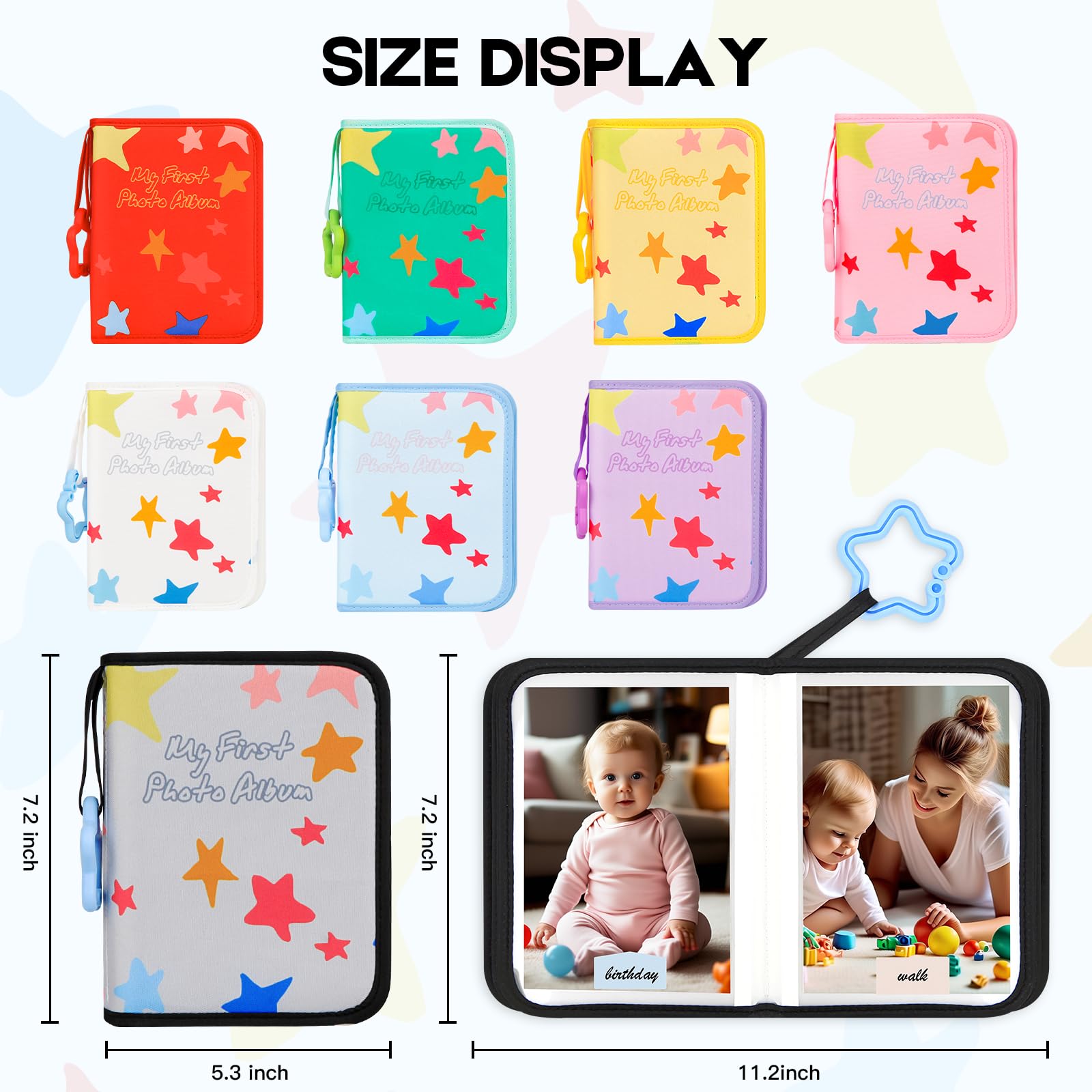 Xfveiwoo non-toxic fabric keeps album safe and odourless