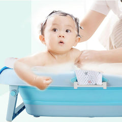 XGOPTS bath seat with safety belts provides stable support during baths.