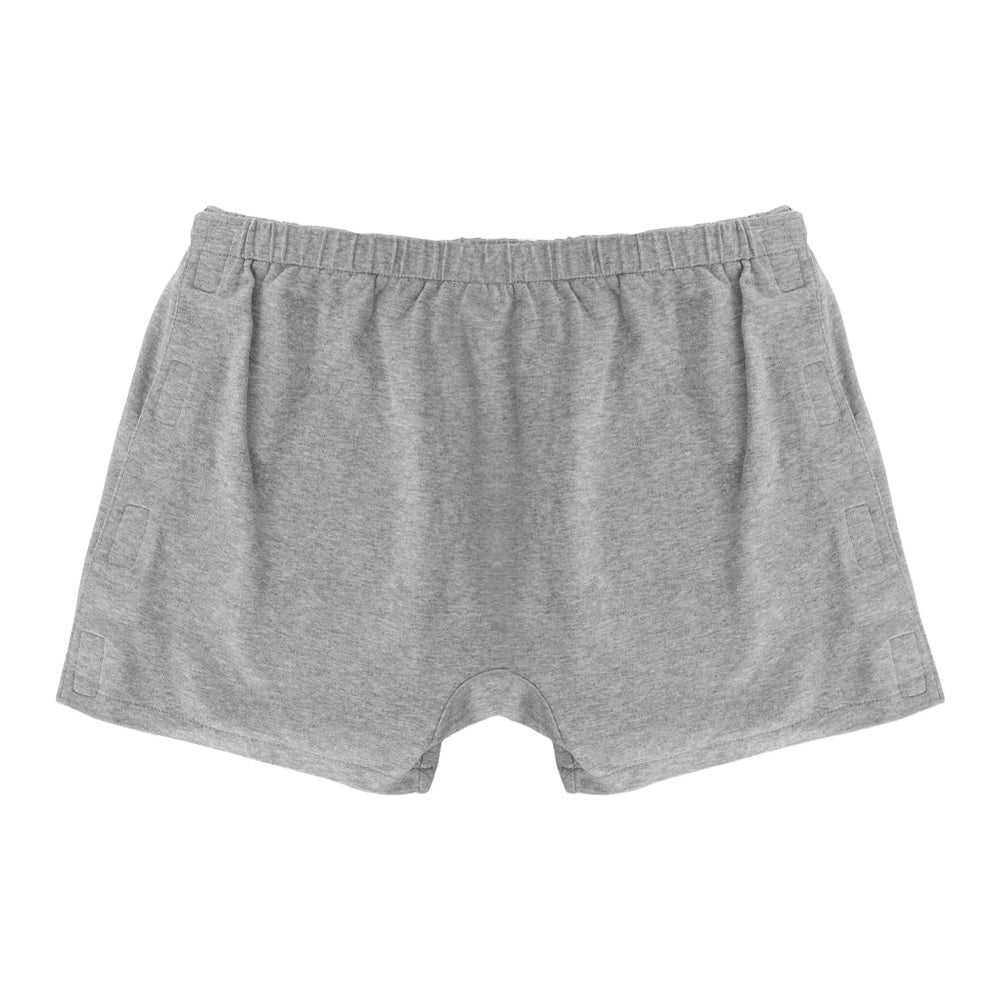 XGOPTS tear-away shorts flat layout emphasizing soft fabric and stretch.