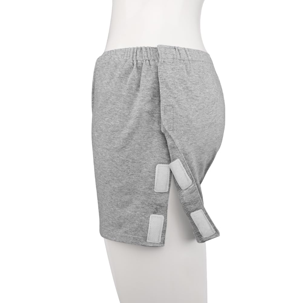 XGOPTS tear-away shorts side view highlighting elastic waistband for comfort.