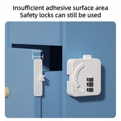 XHTTFDC multi-purpose safety lock for cabinets and drawers