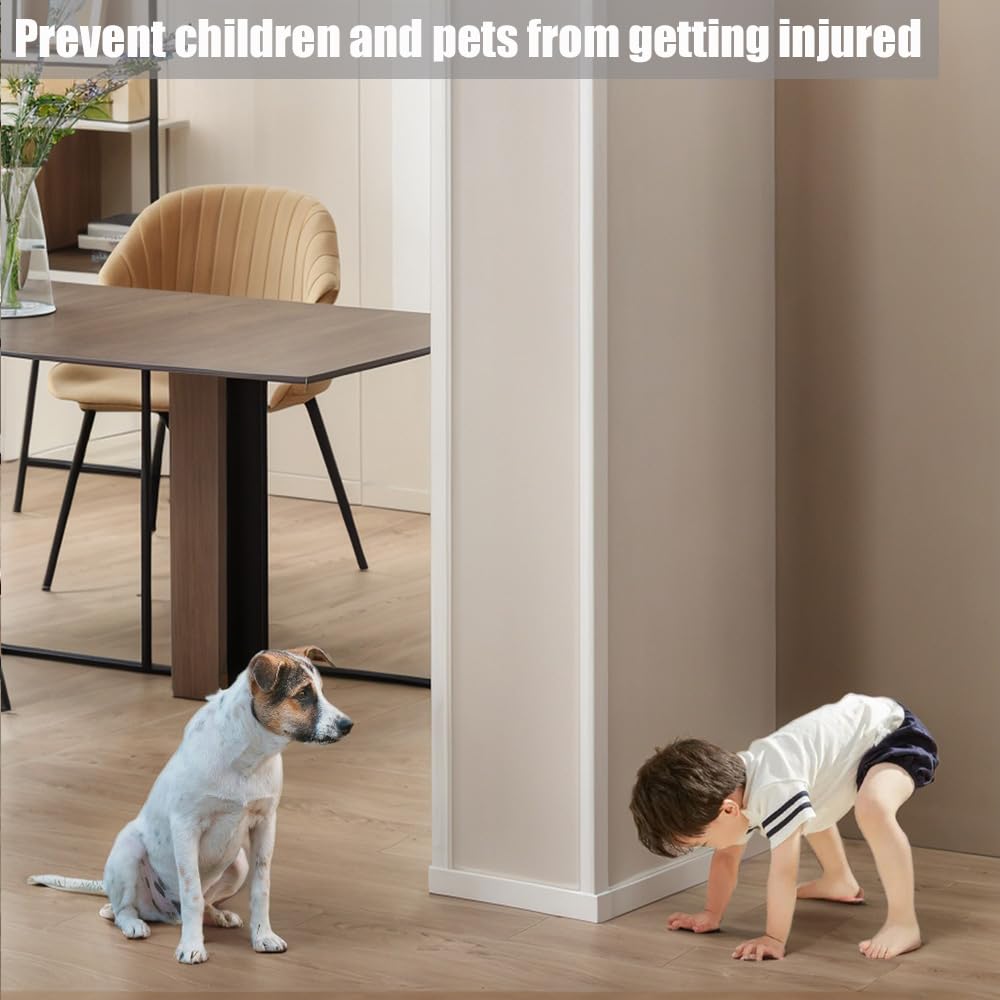 XHWUDI Waterproof Polycarbonate Shield protecting wall and door edges