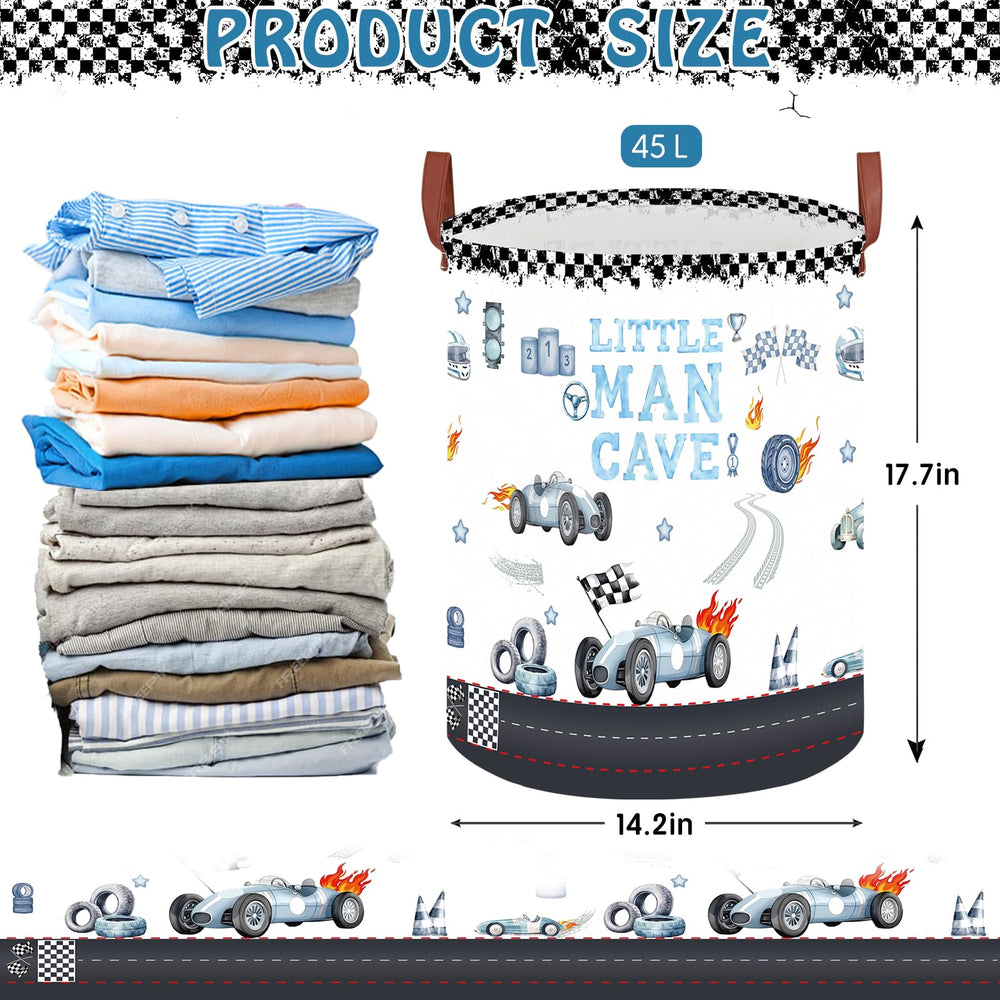 XHWZOF collapsible storage basket folds flat for compact closet storage.