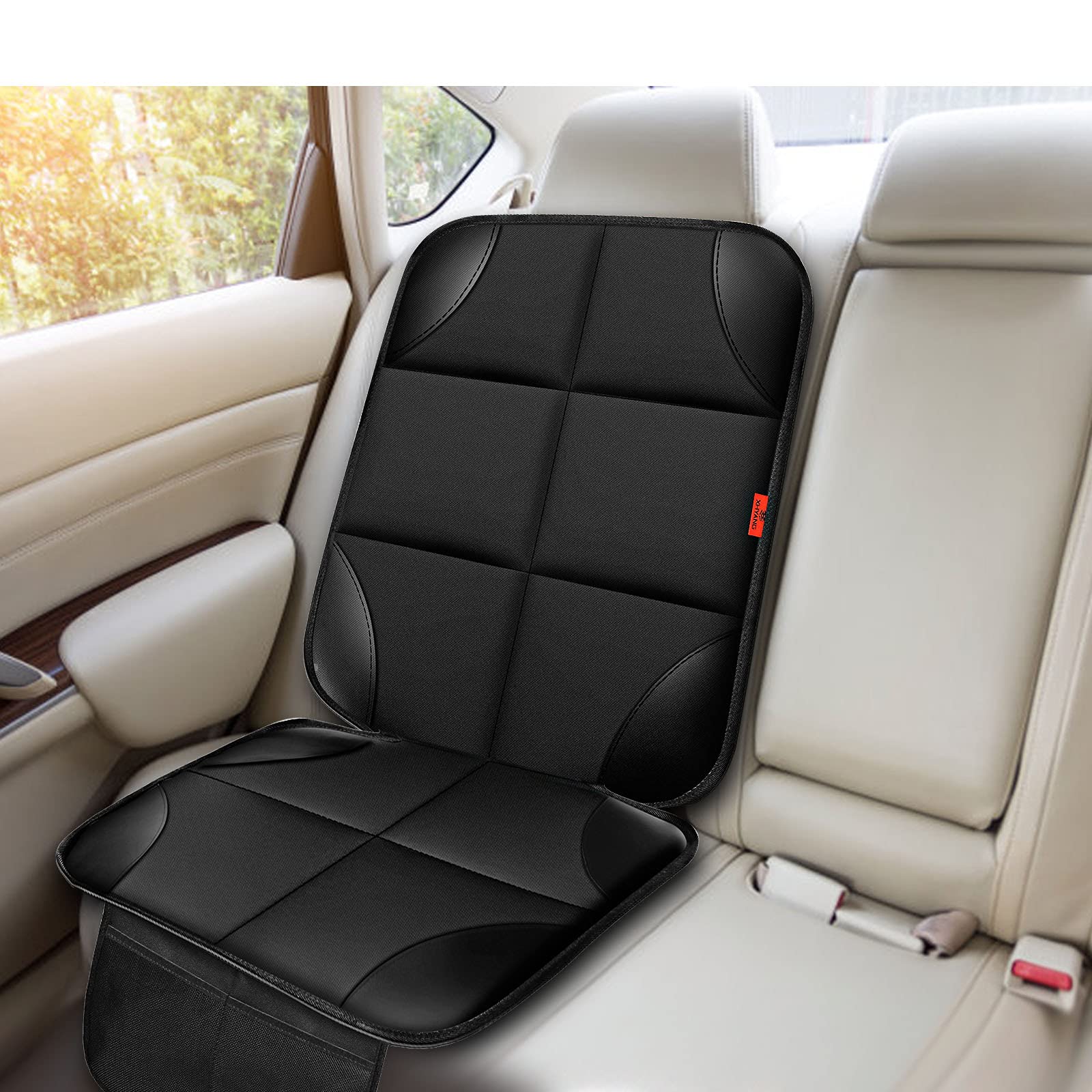 XHYANG protector features non-slip straps to prevent shifting in blue