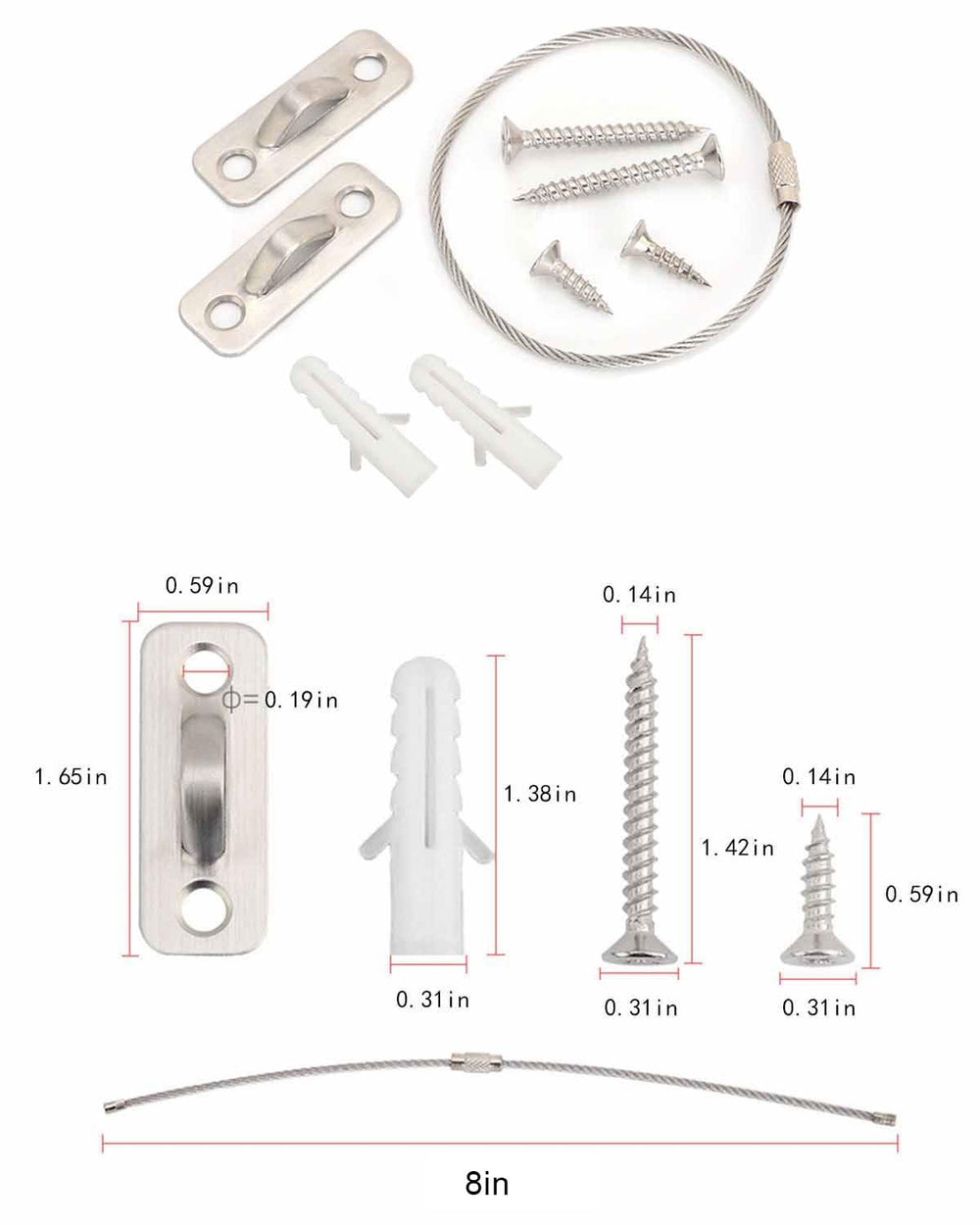 xicveiuz 6-pack furniture anchors detachable strap in action; easy relocation without disassembly