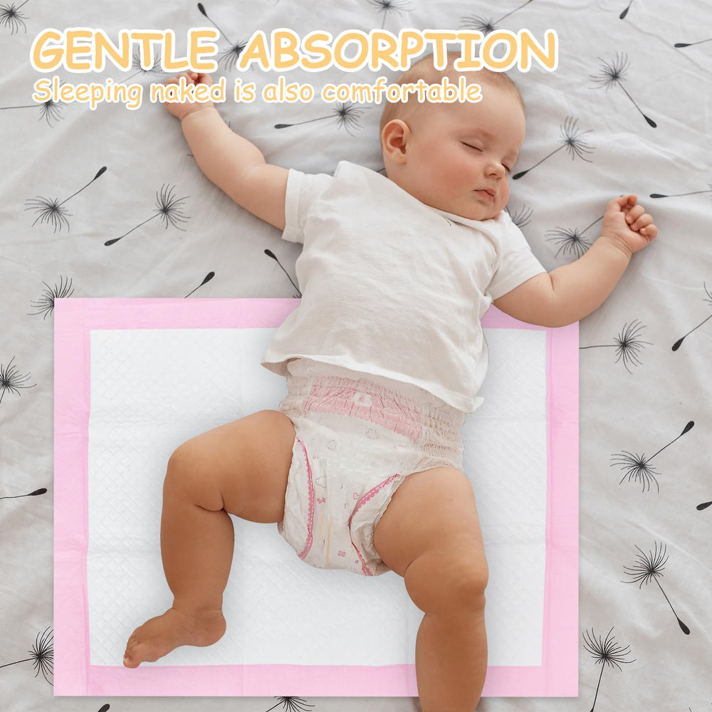 XIGGA 25-pack of disposable pads for daily infant care and travel