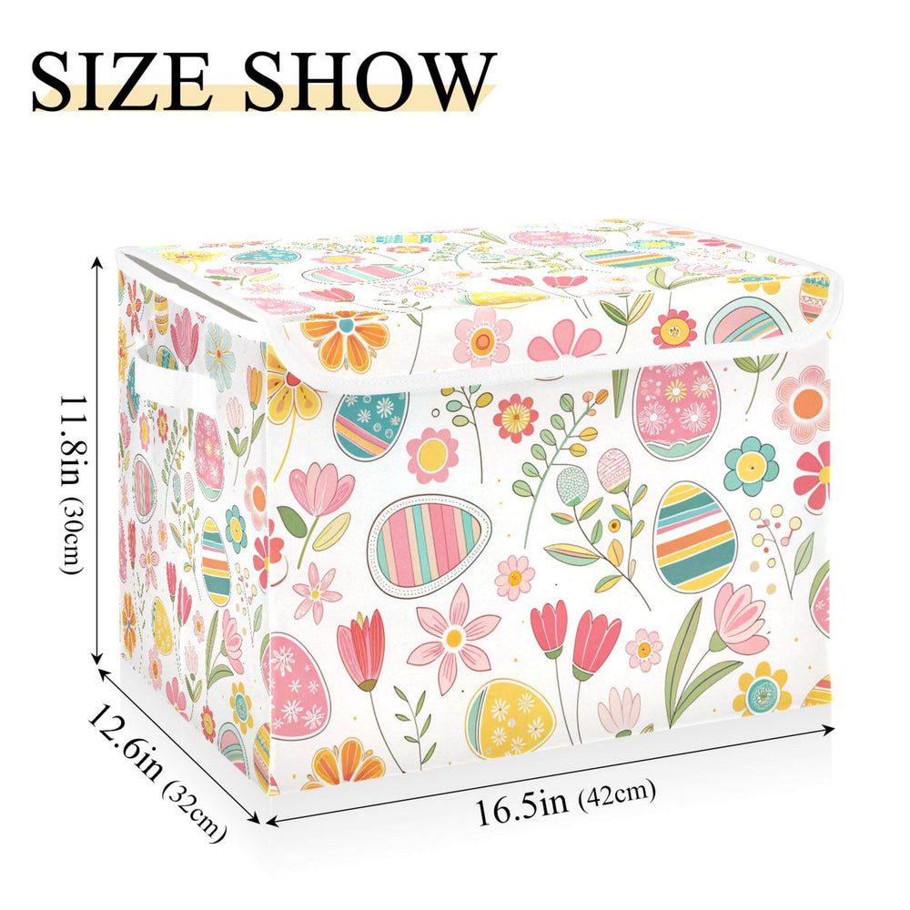 Xigua durable storage bin with double handles for easy moving.