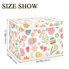 Xigua durable storage bin with double handles for easy moving.