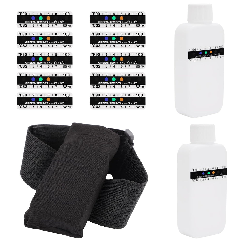 XIHIRCD pee test kit bottle for discreet, portable testing on the go.