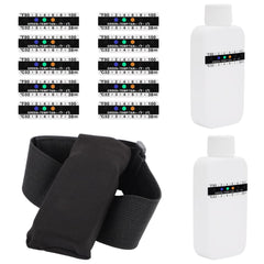 XIHIRCD pee test kit bottle for discreet, portable testing on the go.