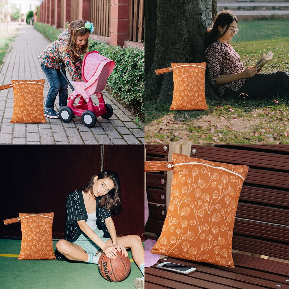 XIIDELIC Wet Bag waterproof polyester material resists leaks and cleans easily.