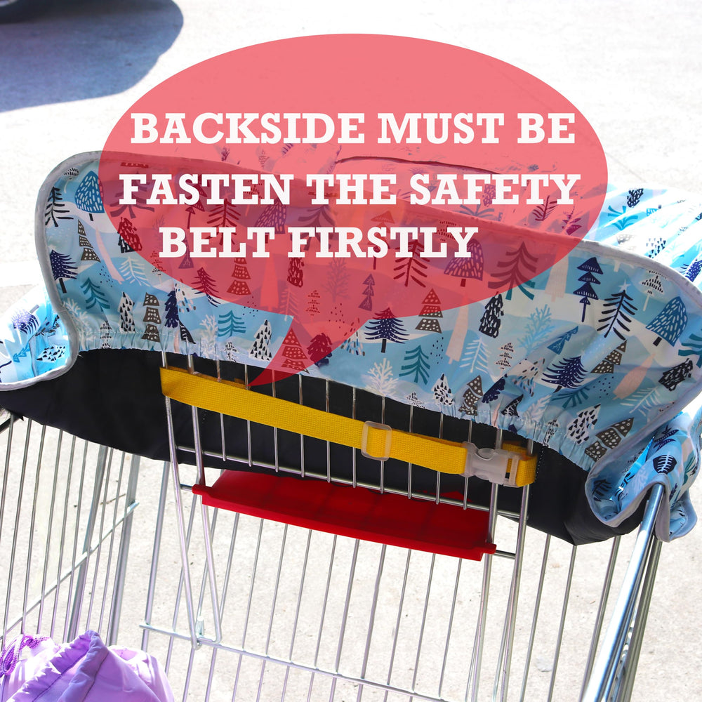 XiOiOiX anti-slip bottom keeps the cover stable on carts.