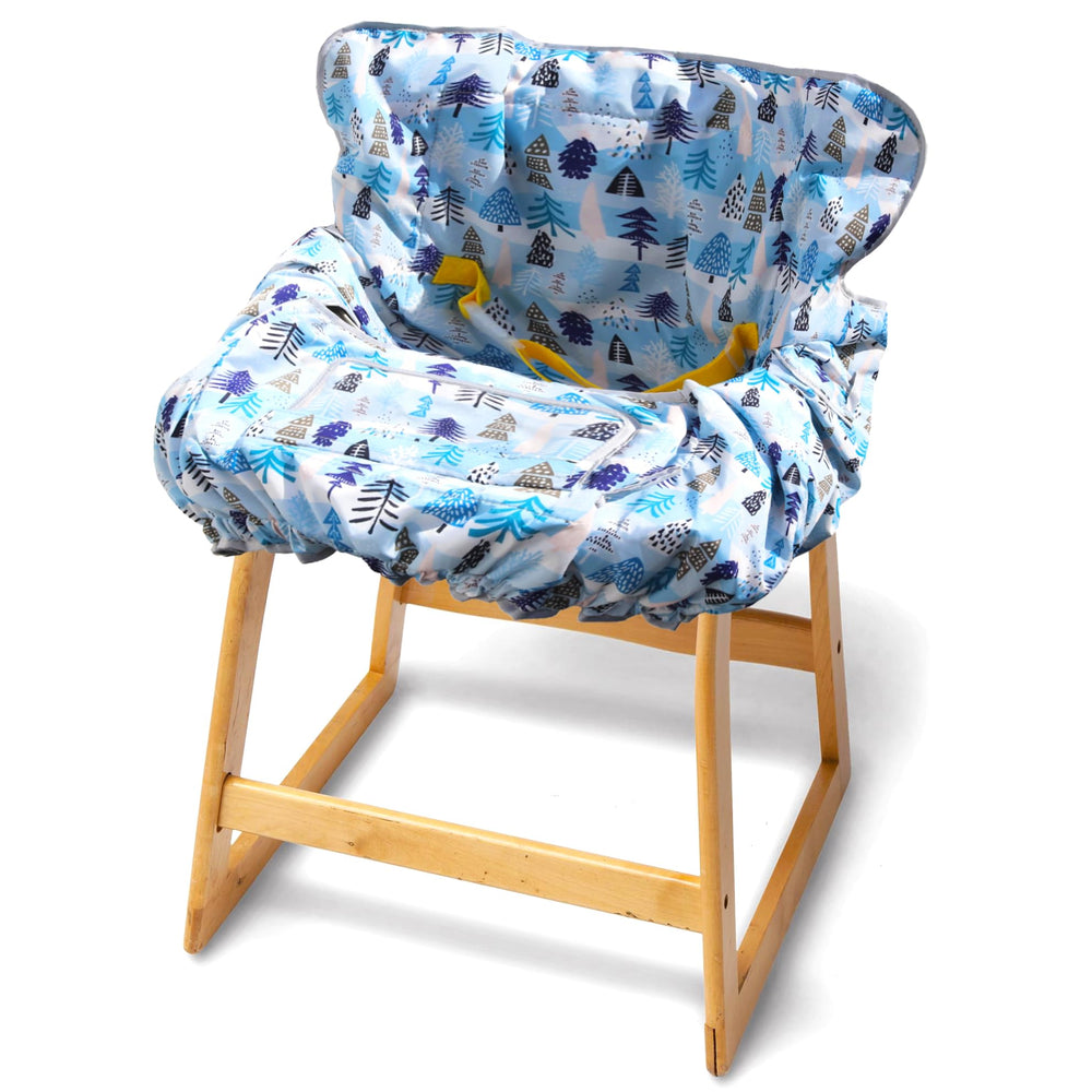 XiOiOiX fold-and-go design in blue for easy travel.