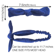 XIMA cotton headband soft material against skin for comfy wear all day