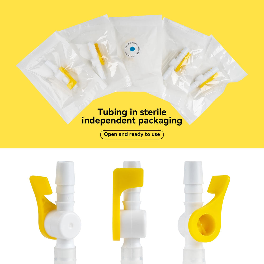 Ximter catheter valve with safety lever prevents accidental leakage during movement.