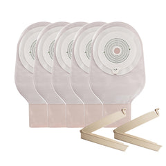 XIMYWRD one piece colostomy bags 10-pack for daily ostomy care on the go