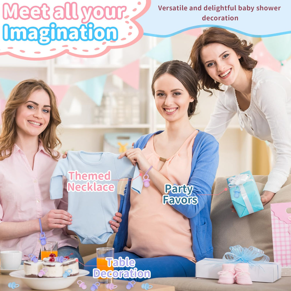 XINHUIDALSQ baby shower pacifiers for gift bags and favors