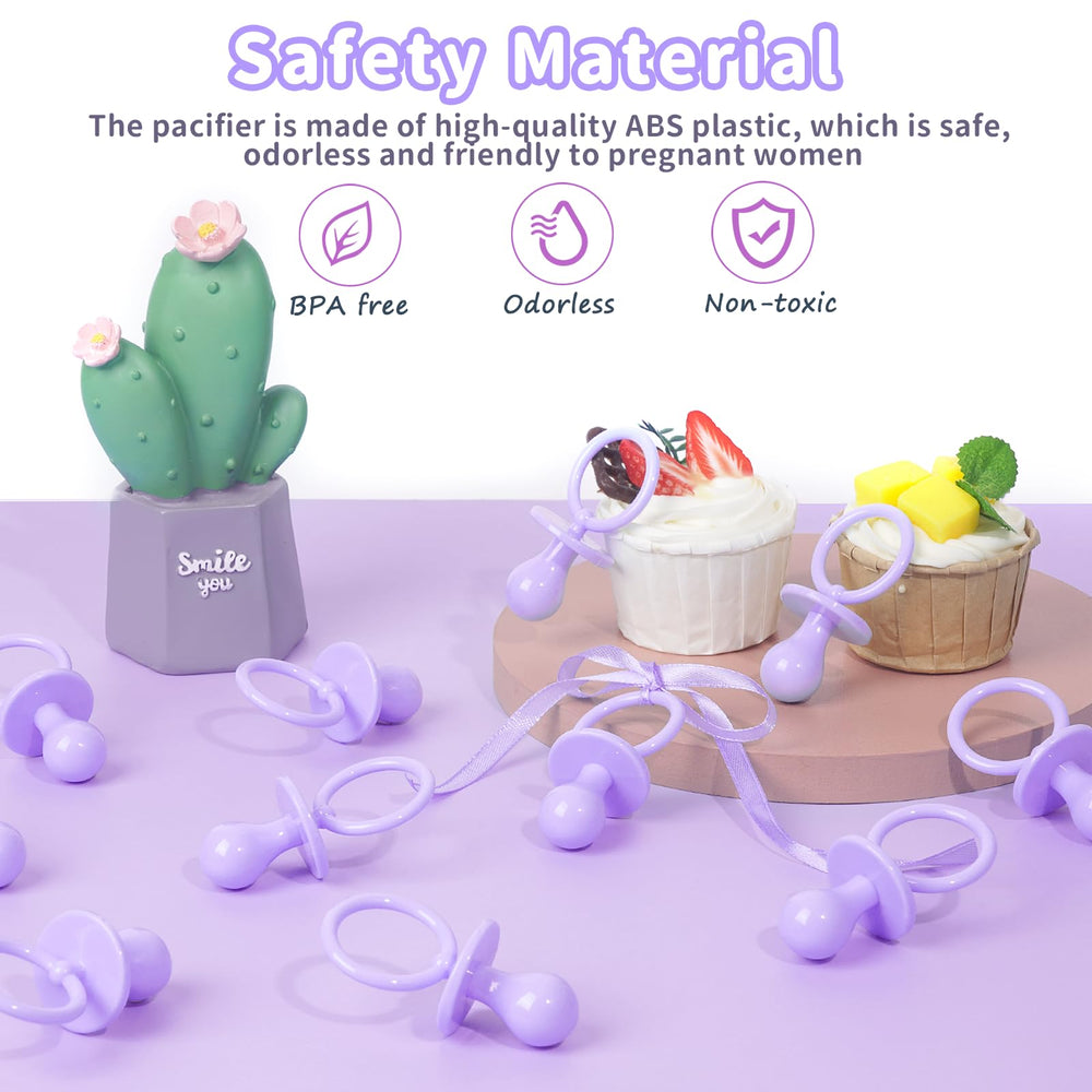 XINHUIDALSQ pacifier craft rings enable simple ribbon threading