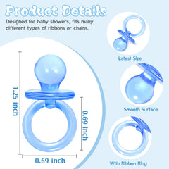 XINHUIDALSQ 1-25 inch acrylic pacifiers for pacifier hunt decoration
