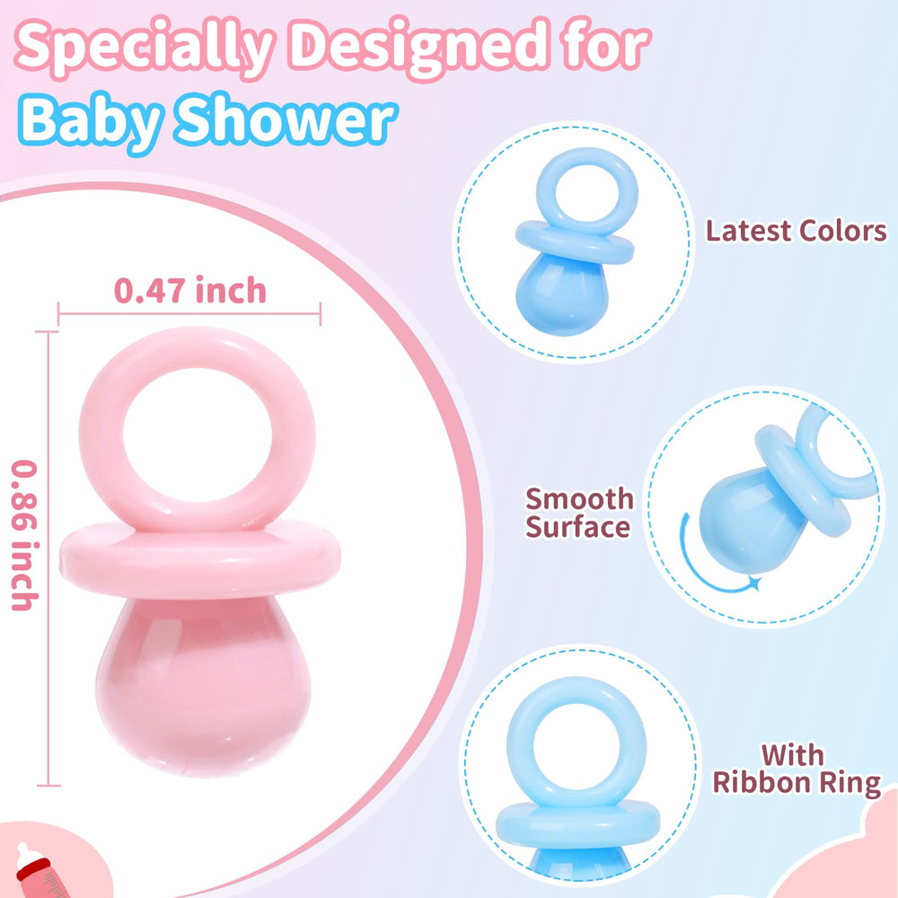 XINHUIDALSQ tiny pacifiers with bottom ring for DIY bracelets