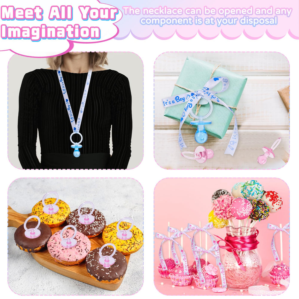 XINHUIDALSQ preassembled pacifier necklaces ready to wear