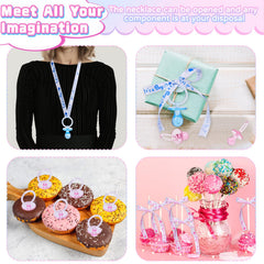 XINHUIDALSQ preassembled pacifier necklaces ready to wear