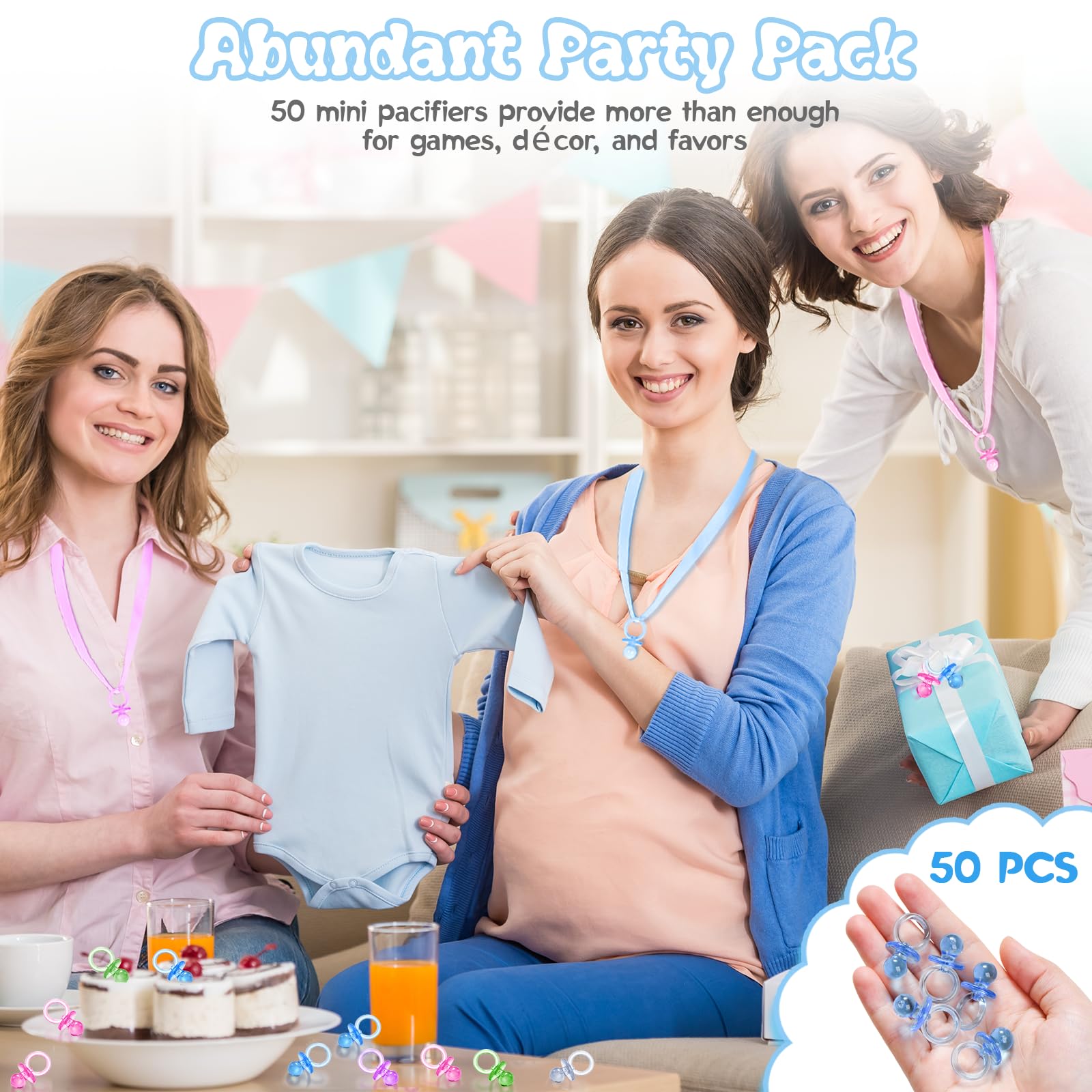 XINHUIDALSQ compact mini pacifiers for easy table scatter