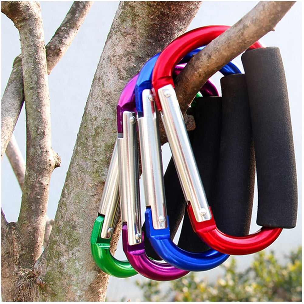 XINHUISHQZ stroller hook multi-use for bags, bottles, keys.