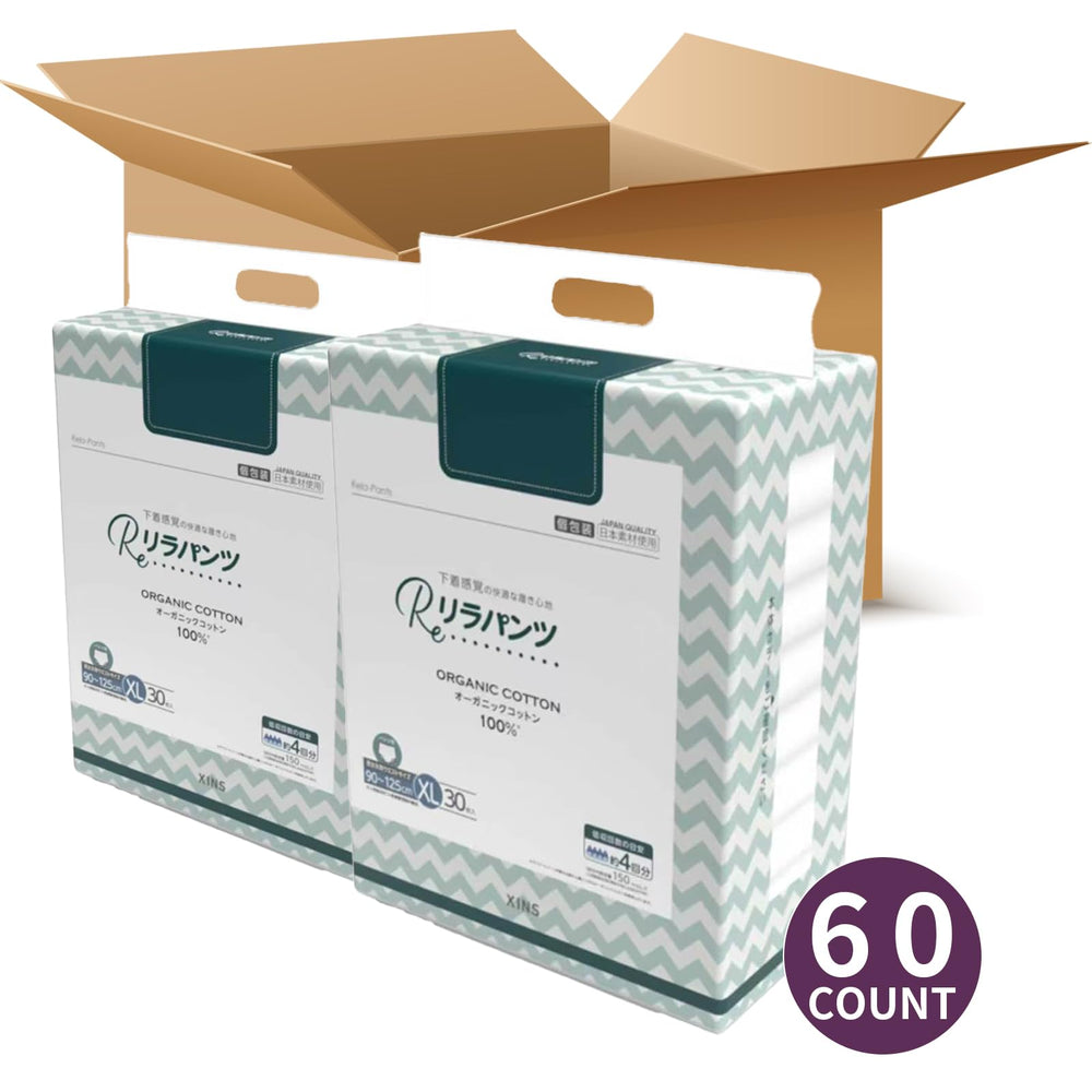 XINS absorbent core demonstrates quick-wick moisture management for day or night.