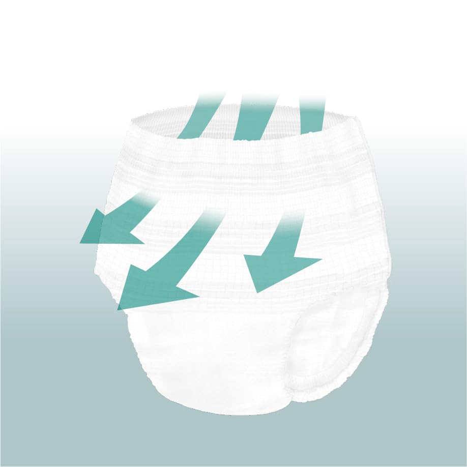 XINS adult diapers for men discreet waistband to keep underwear in place.