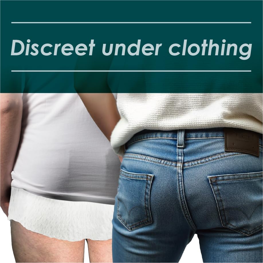 XINS stretch panels adapt to body movements for a secure, comfortable fit