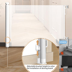 Xixi Home retractable gate one handed operation in use