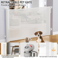 Xixi Home retractable gate width extension demonstrating wide coverage