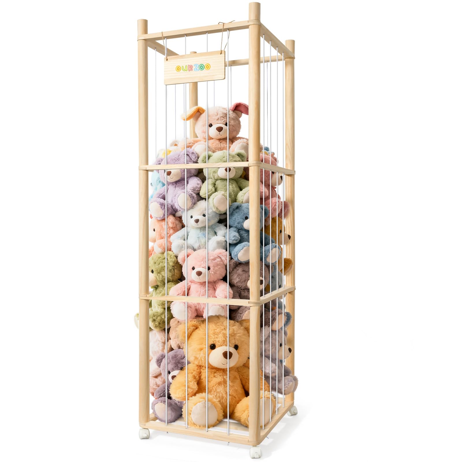 XiYeM nursery setting showcasing space-saving organization and room charm.