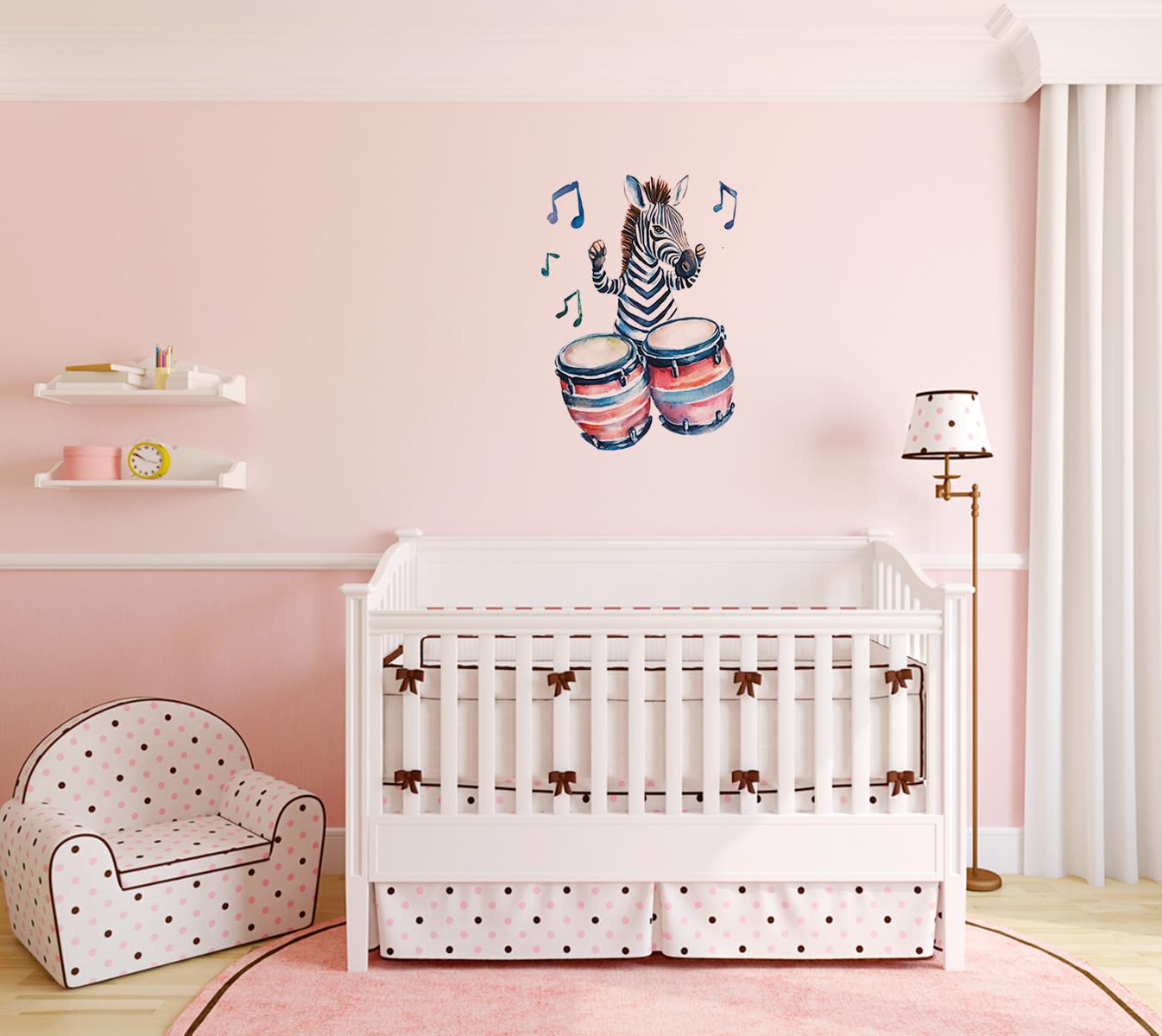 Xizhenyuan classroom wall sticker set transforming reading corners with colorful designs.