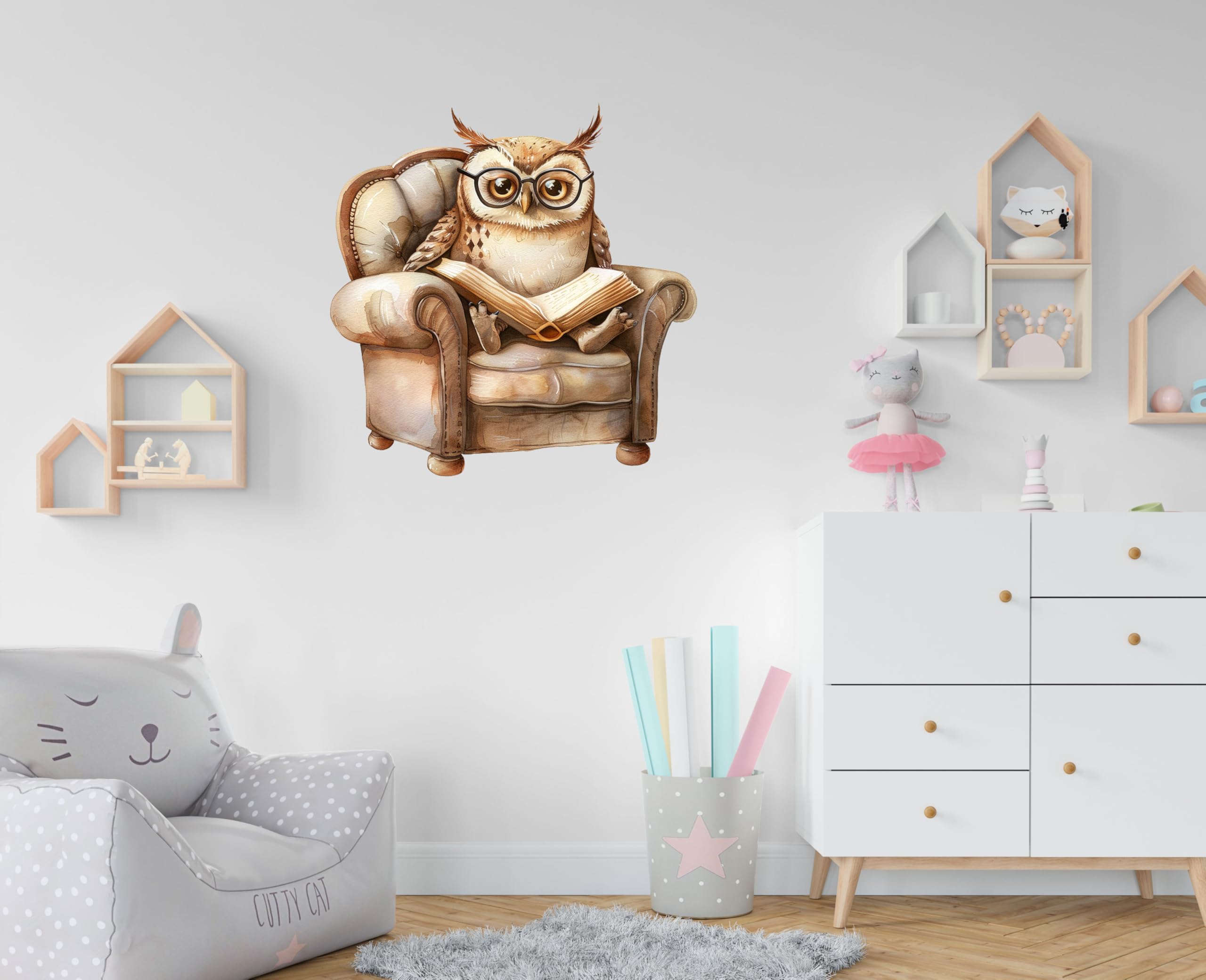 Xizhenyuan daycare wall decals brighten interactive play areas