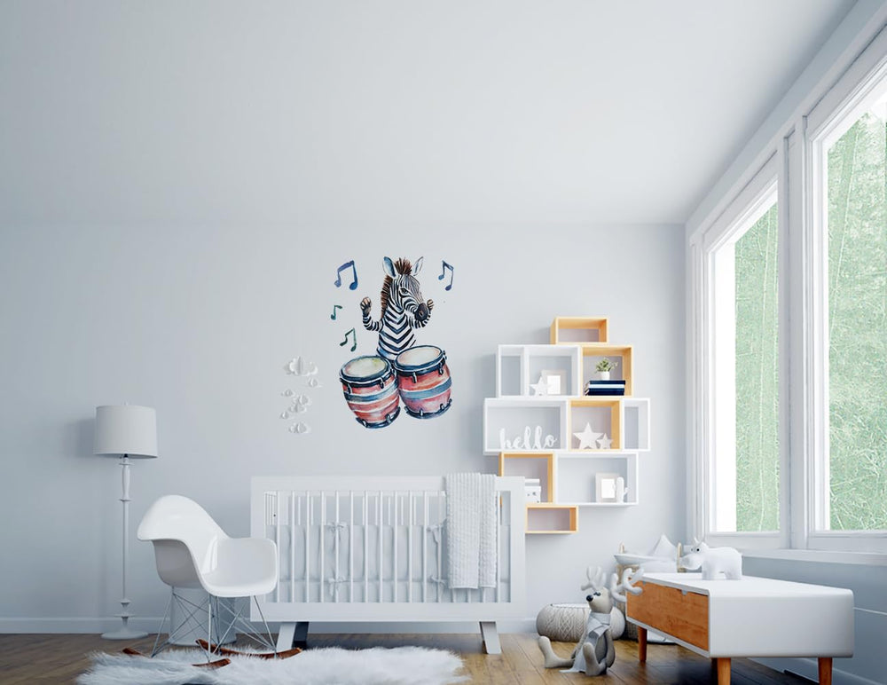 Xizhenyuan removable wall sticker showing flexible redecorating without wall damage.