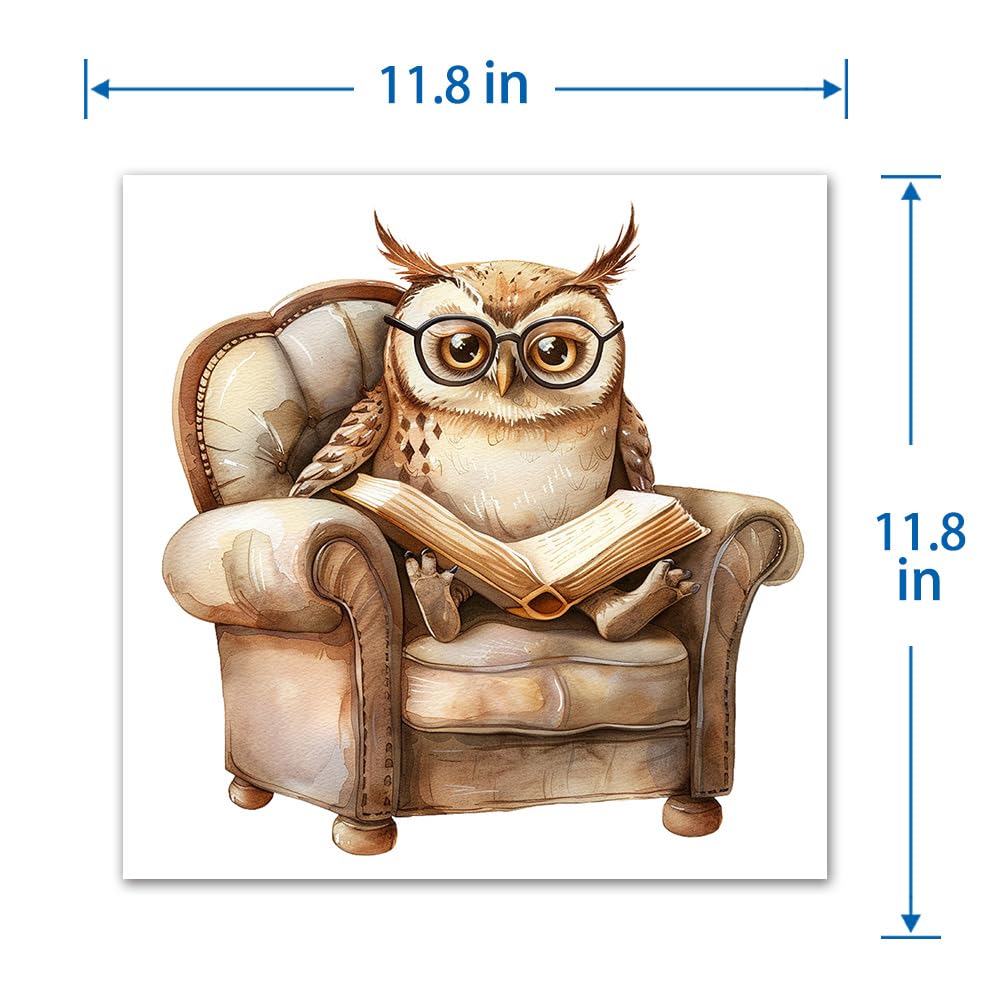 Xizhenyuan waterproof children decor owl sticker resists humidity