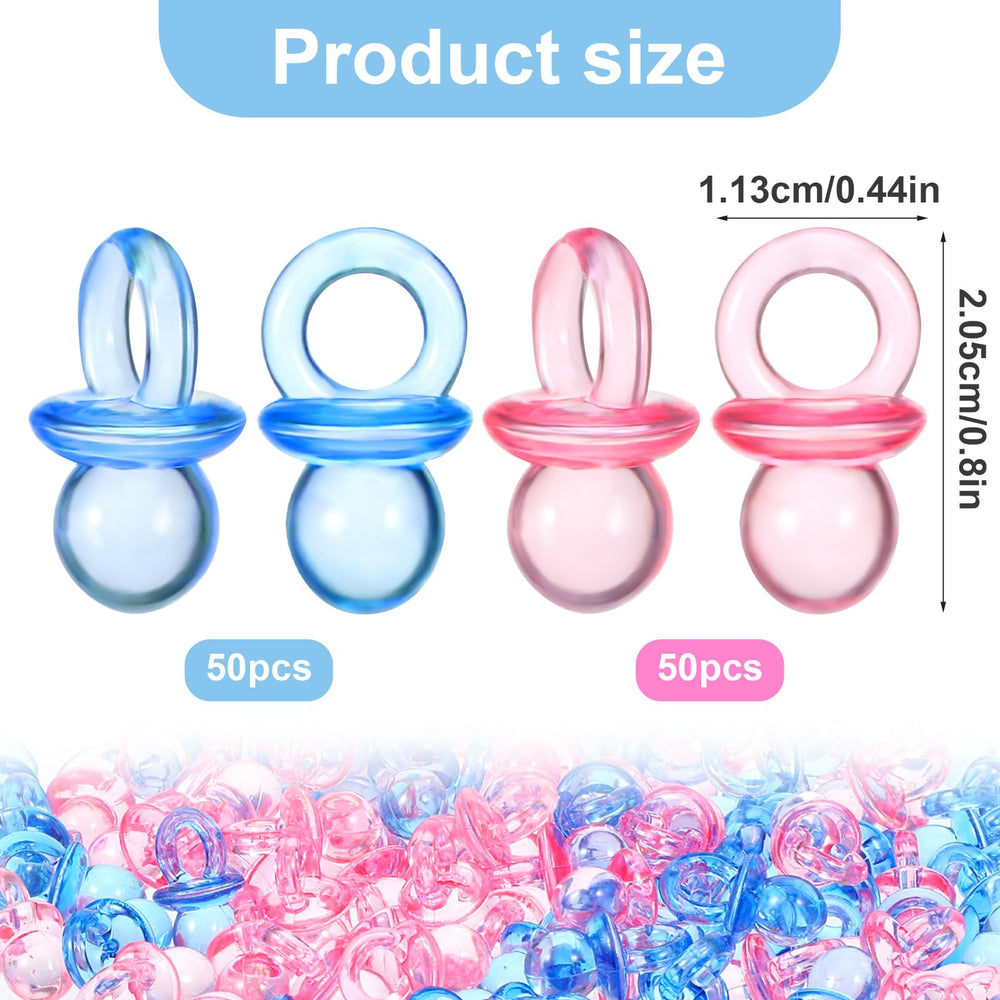 XLIUAX blue-pink accents offer durable, crystal-clear plastic that shines under party lights.