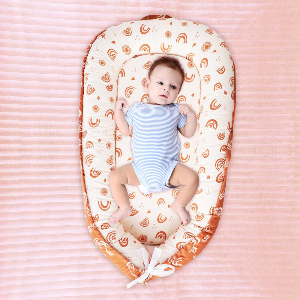 XLSXEXCL Boho rainbow design, vibrant nursery decor for joyful spaces.