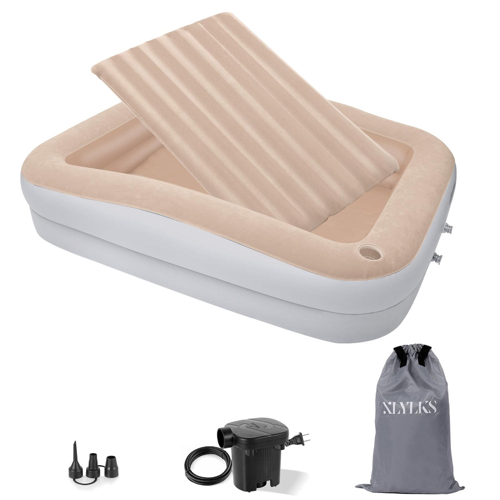 XLYLKS travel bed ready for sleepovers, vacations, or camping