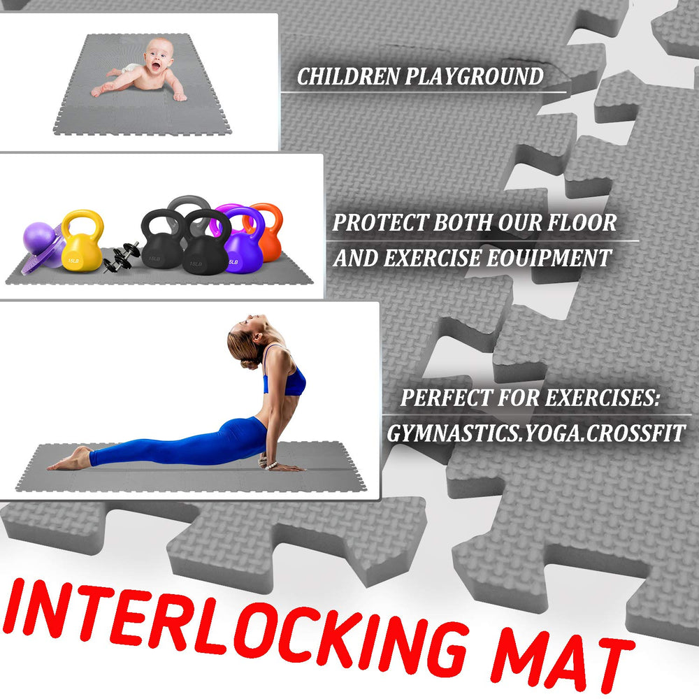 XMTMMD baby play mat covers a generous 1.46 square meters