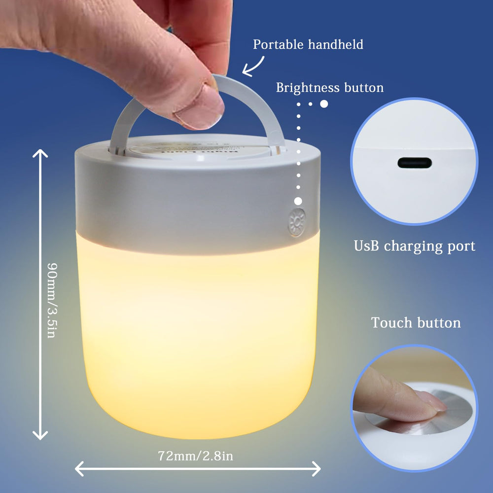 XOIDMIVCN color-changing night light offers 13 colors for mood lighting