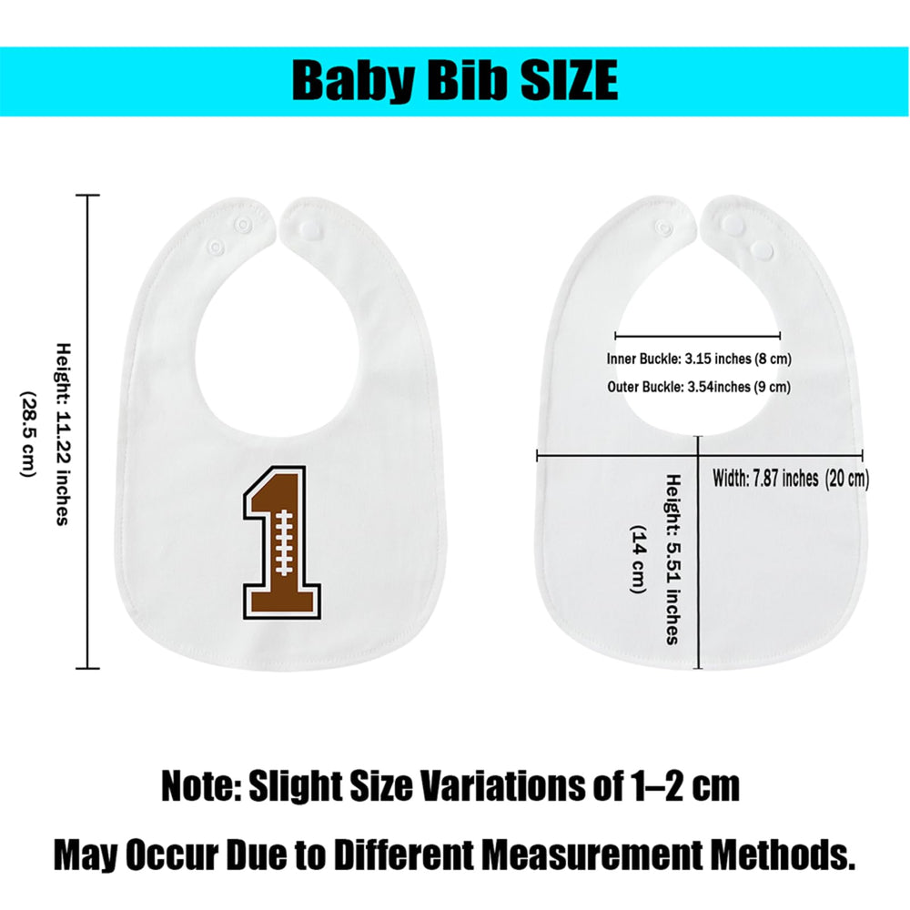 Xoleutpee bib waterproof middle layer blocks spills during meals away from clothes.